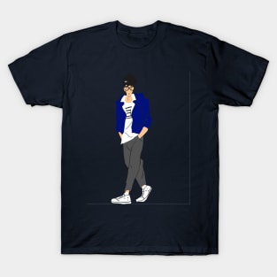 Cool boy with glasses T-Shirt